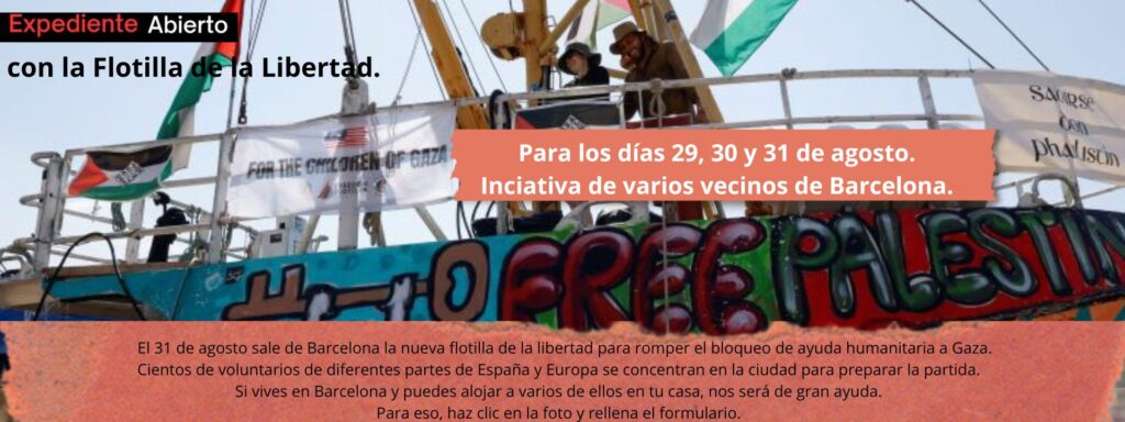 La flotilla de la libertad