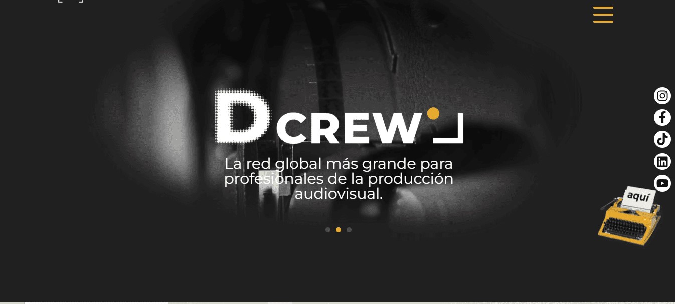 DCrew Plataforma de audiovisuales