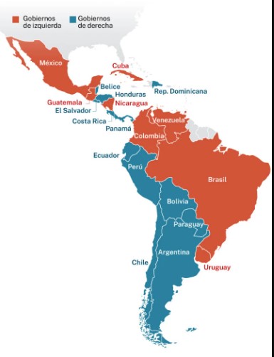 Gobiernos de derechas en Latinoamérica