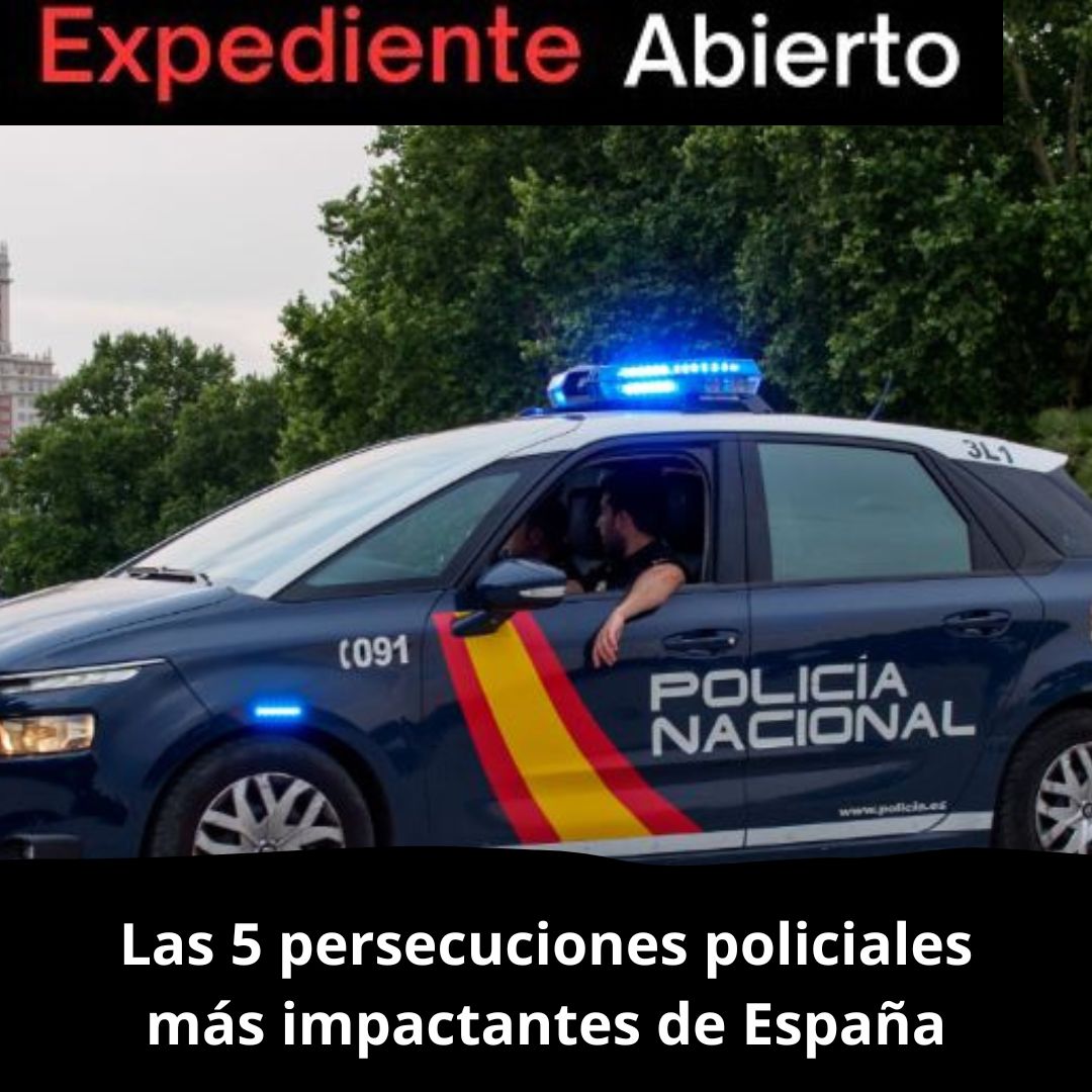 Persecución policial España