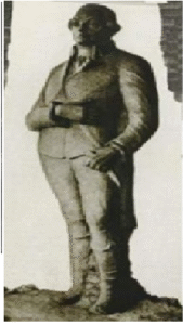 Estatua de Robespierre en Moscú.
